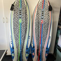 2 Soft Surf Boards 5’8”
