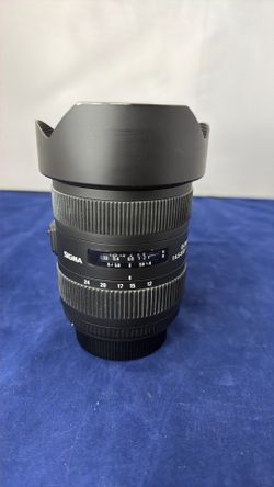 SIGMA EX 12-24MM F 4.5-5.6 II HSM DG AF LENS FOR CANON