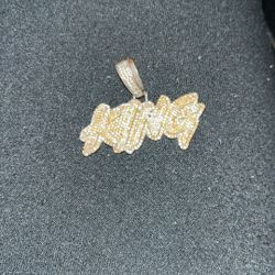 Moissanite “King” Pendant 