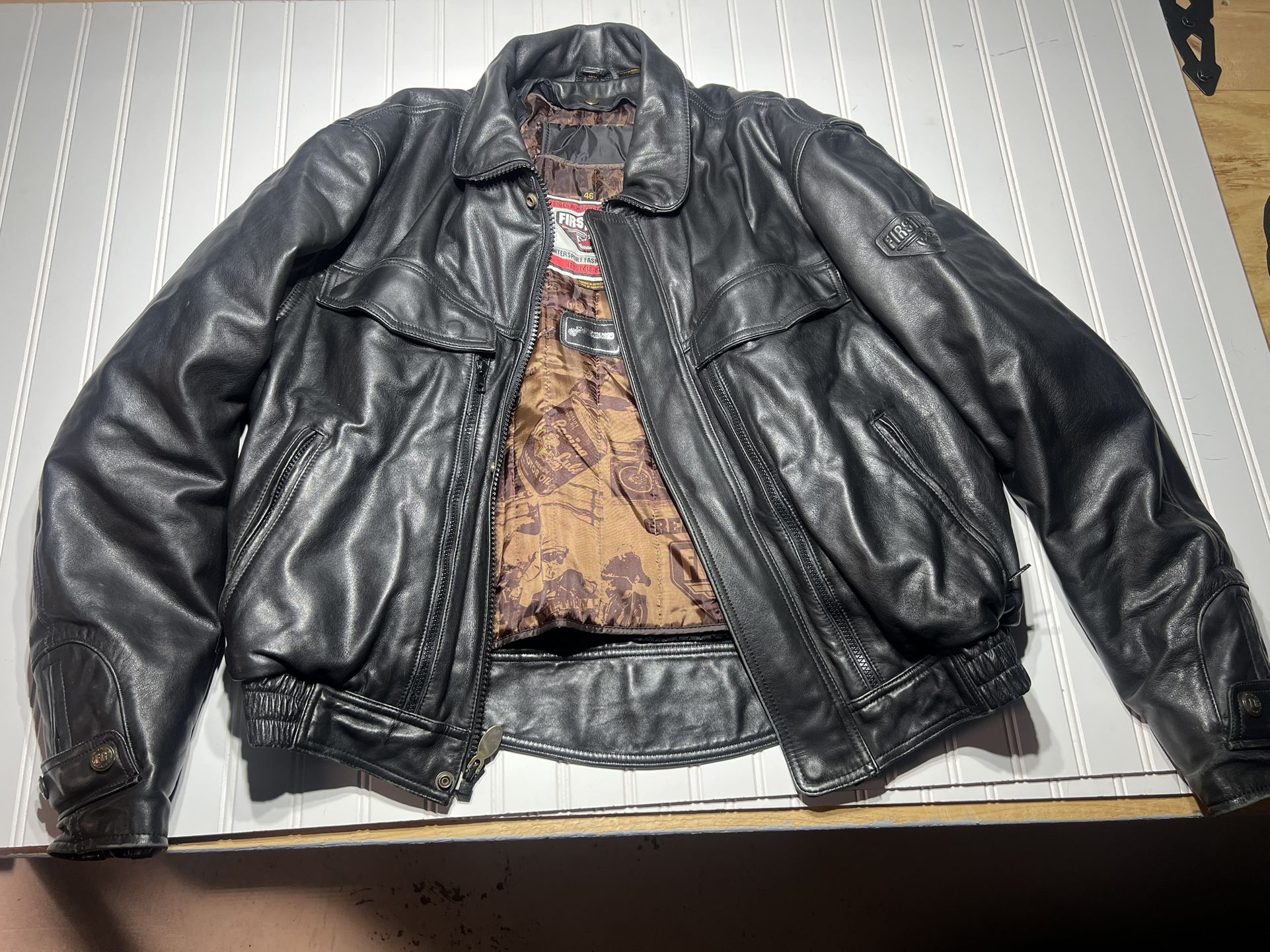 Leather Motorcycle Jacket