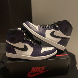 Jordan 1 Retro High Court Purple 