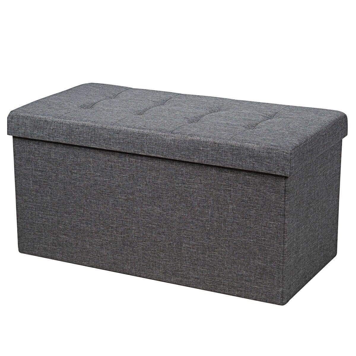 31.5'' Storage Fabric Foldable Toy Chest with Removable Storage Bin