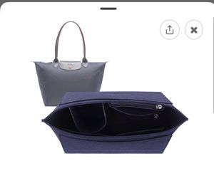 Lckaey Handbag Organizer-Large Blue