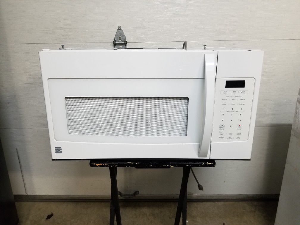 Kenmore over the range microwave 