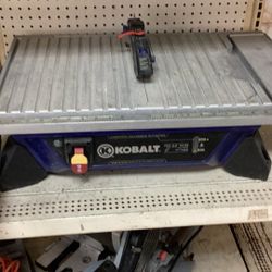 Kobalt 7” Tile Saw 