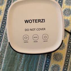 WOTERZI Ceramic Space Heater Portable Personal Electric Heater Fan with Hot & Natural Wind, Overheat & Tip Over Protections, 2s Heat-up, Oscillating F