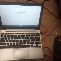 Google Chromebook 2 And Charger 