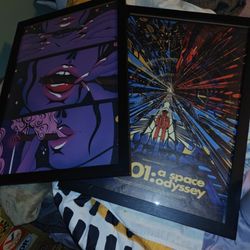 2 Frames With Posters $10 Bucks!