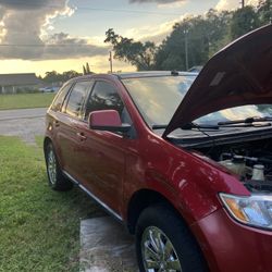 2010 Ford Edge Sel , Red 3.5 V6