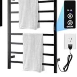 Towel Warmer Heated Towel Rack-8 Bar - plug in
