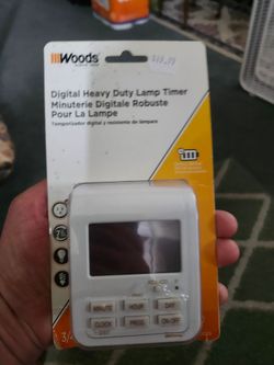 Woods Heavy Duty Lamp Timer
