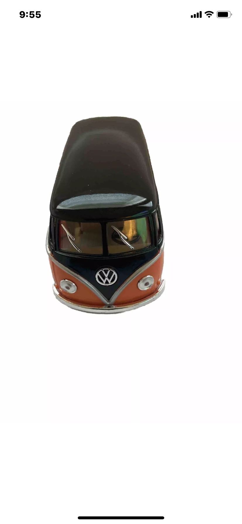 CLASSIC HIPPY VOLKSWAGEN DIECAST BUS