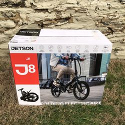 Jetson, Adult Electric Bike Model (J8) 20 in E-Folding Bike-Black (‎JJ8-BLK) New.