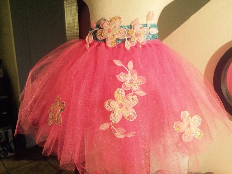Pink tutu skirt