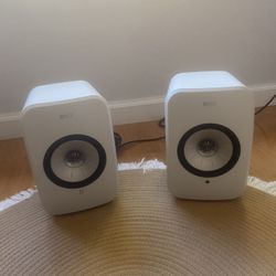 KEF LSX II LT Speakers Like New
