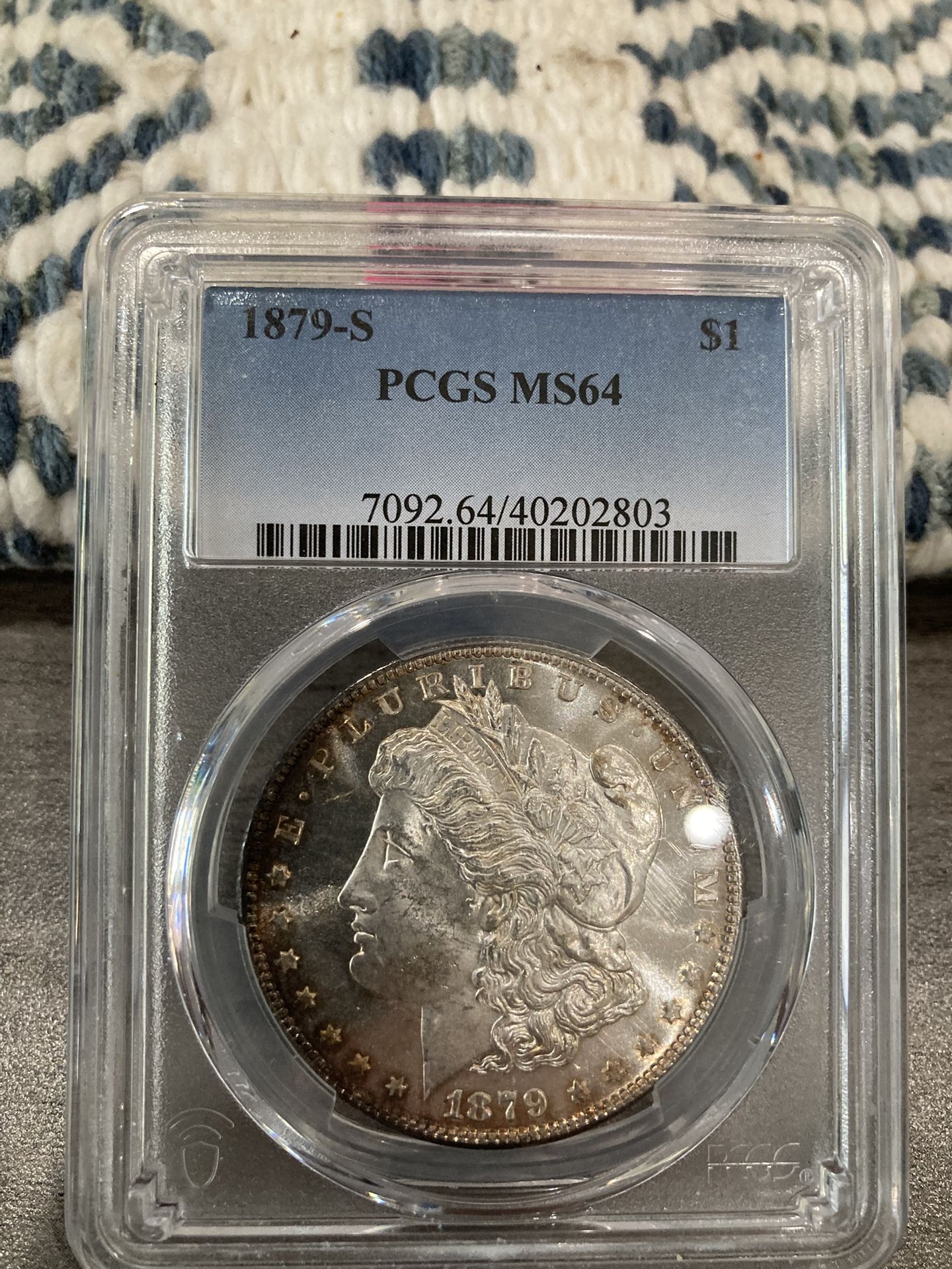 1879 S Morgan Silver Dollar Ms64