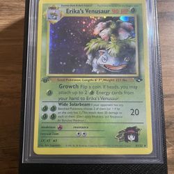 Pokemon 1st Edition : Erika’s Venusaur 