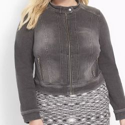 New With Tag Lane Bryant Jeans Jacket 
