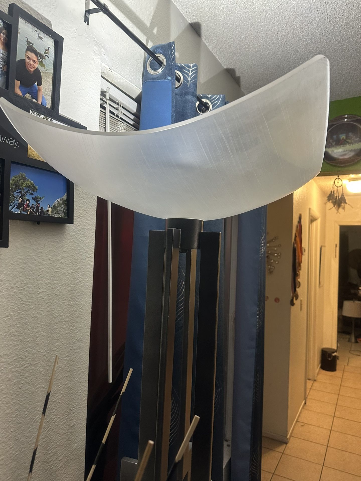 Command Four 74" Torchiere Floor Lamp