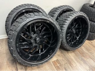 NEW 24x12 wheels wrapped in 33x12.50r24 RBP tires