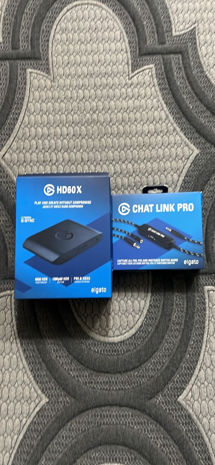 Elgato HD60X Capture Card And Chat link