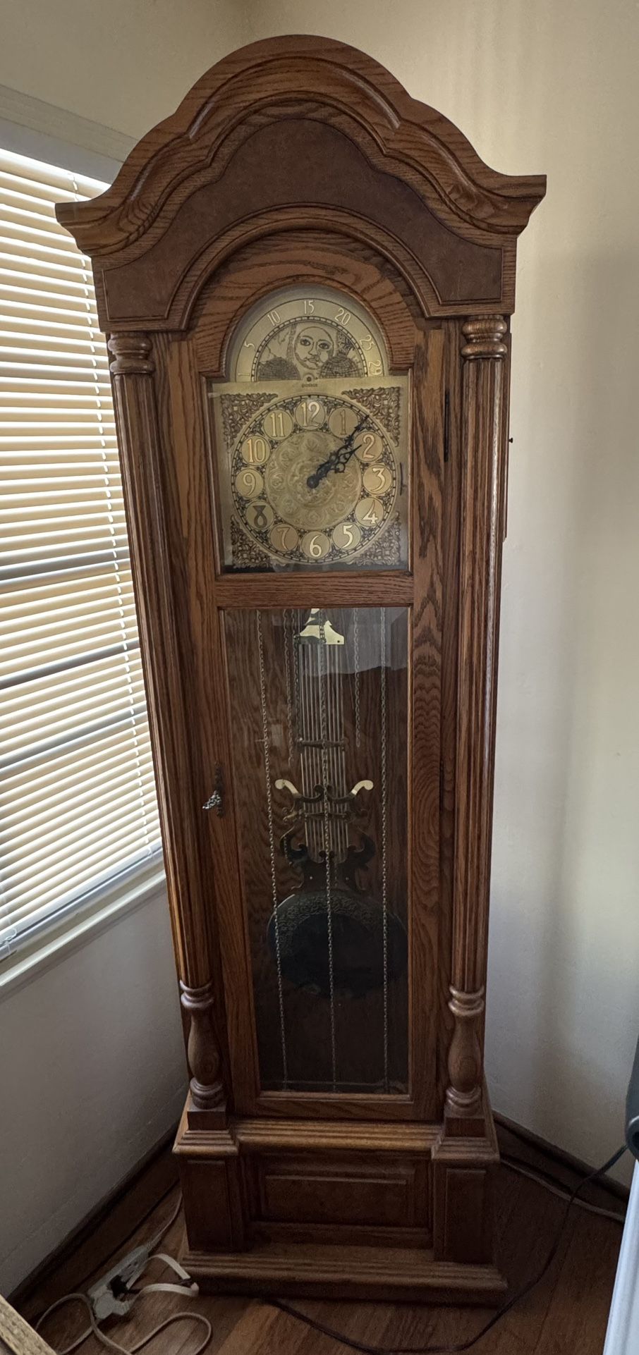 EMPEROR Grandfather Clock $1,500.00 obo