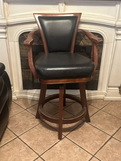 Pub Stool Leather