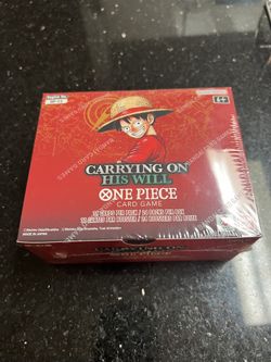 One Piece 13 Carrying His Will Booster Box