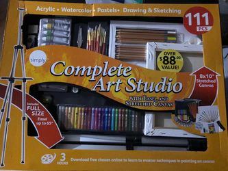 Simply Complete Art Studio 111-Piece Set