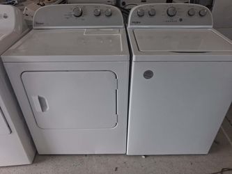 Matching whirlpool w/d set