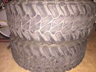 Truck tires, in good condition. Just replaced. 2 for $300, retails for 300 each. LT275/65R18