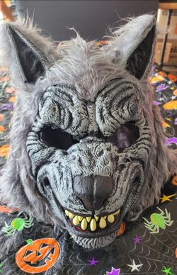 Werewolf Halloween Mask and Paws