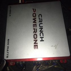 600 Watt Amp