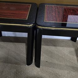2 Matching Side Tables for Sale
