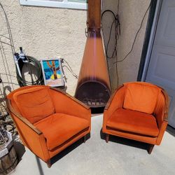 Mid Century Arm Chairs