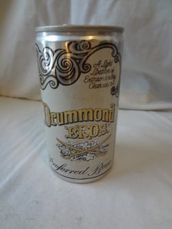 Vintage Drummond Bros Beer Can