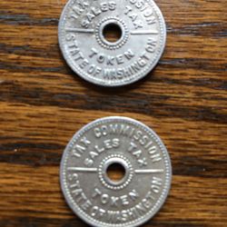 Tax Tokens $30.00  CASH, TEXT FOR PRICES. 