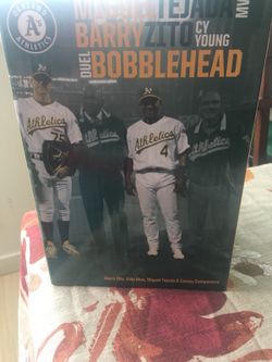 MIGUELTEJADA BARRYZITO OAKLAND ATHLETICS BOBBLEHEAD
