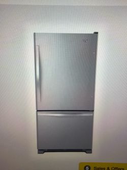 Whirlpool SS Refrigerator- Bottom Freezer