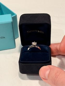 Tiffany & Co. Solitaire Diamond Engagement Ring