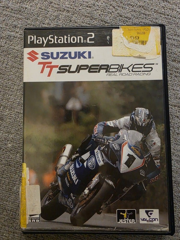 Suzuki TT Superbikes: Real Road Racing PS2 Game