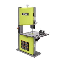 Brand New RYOBI BS904G  Corded Band Saw 2.5 Amp 9 in. Miter Guage