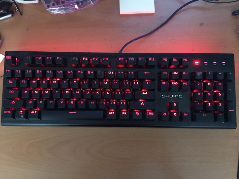 Shjing Mechanical Gaming Keyboard
