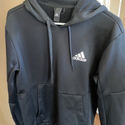 Small Men Adidas Sweater With Hoodie 
