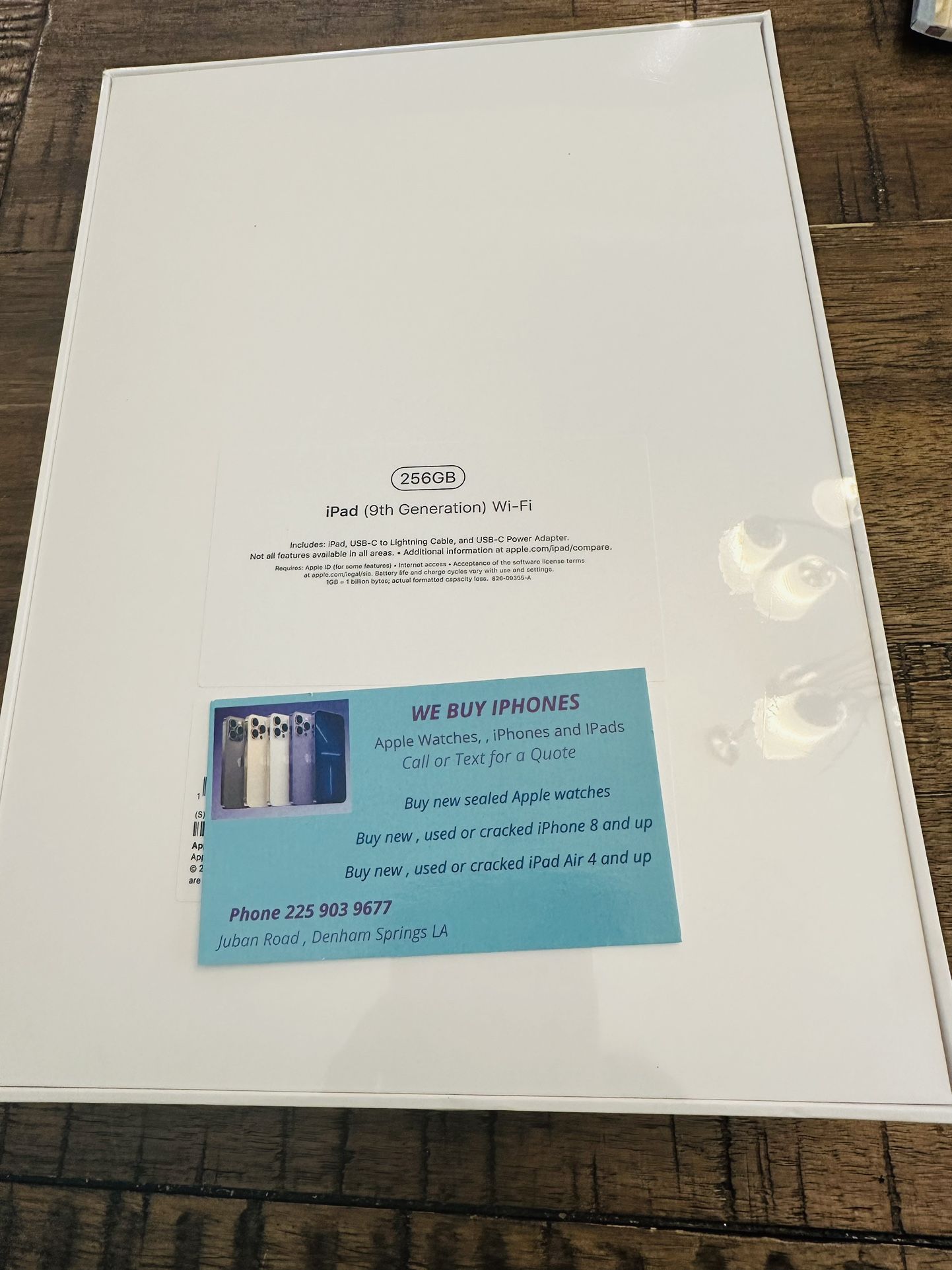 Ipad 9 256gb Wi-Fi Only