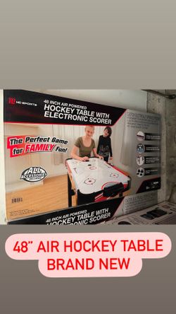 48” Air Hockey Table W Electronic Scorer Brand New