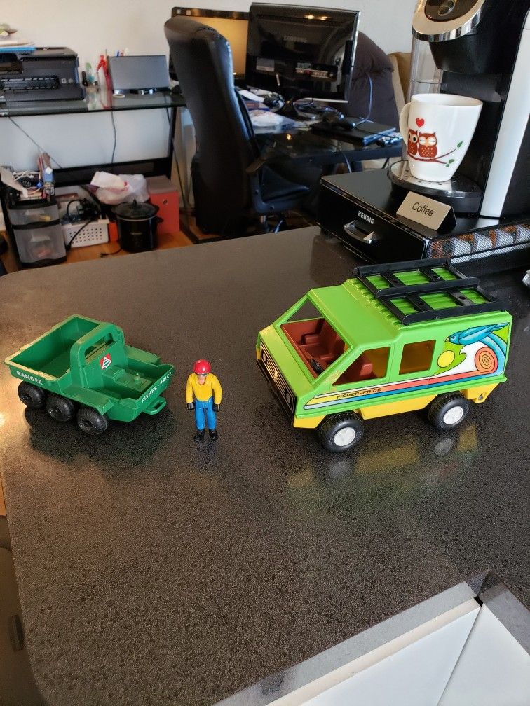 Vintage 1970's Fisher Price Toys