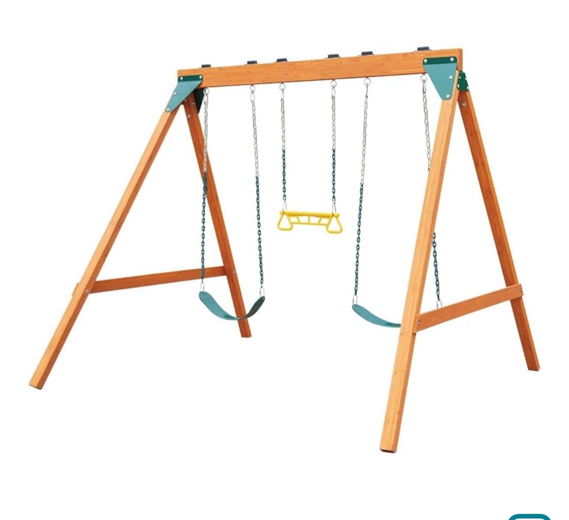 Wooden Swing Set