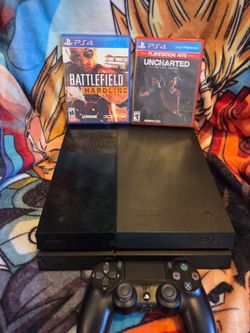 Sony Original Playstation 4 500GB Console with 2 Games