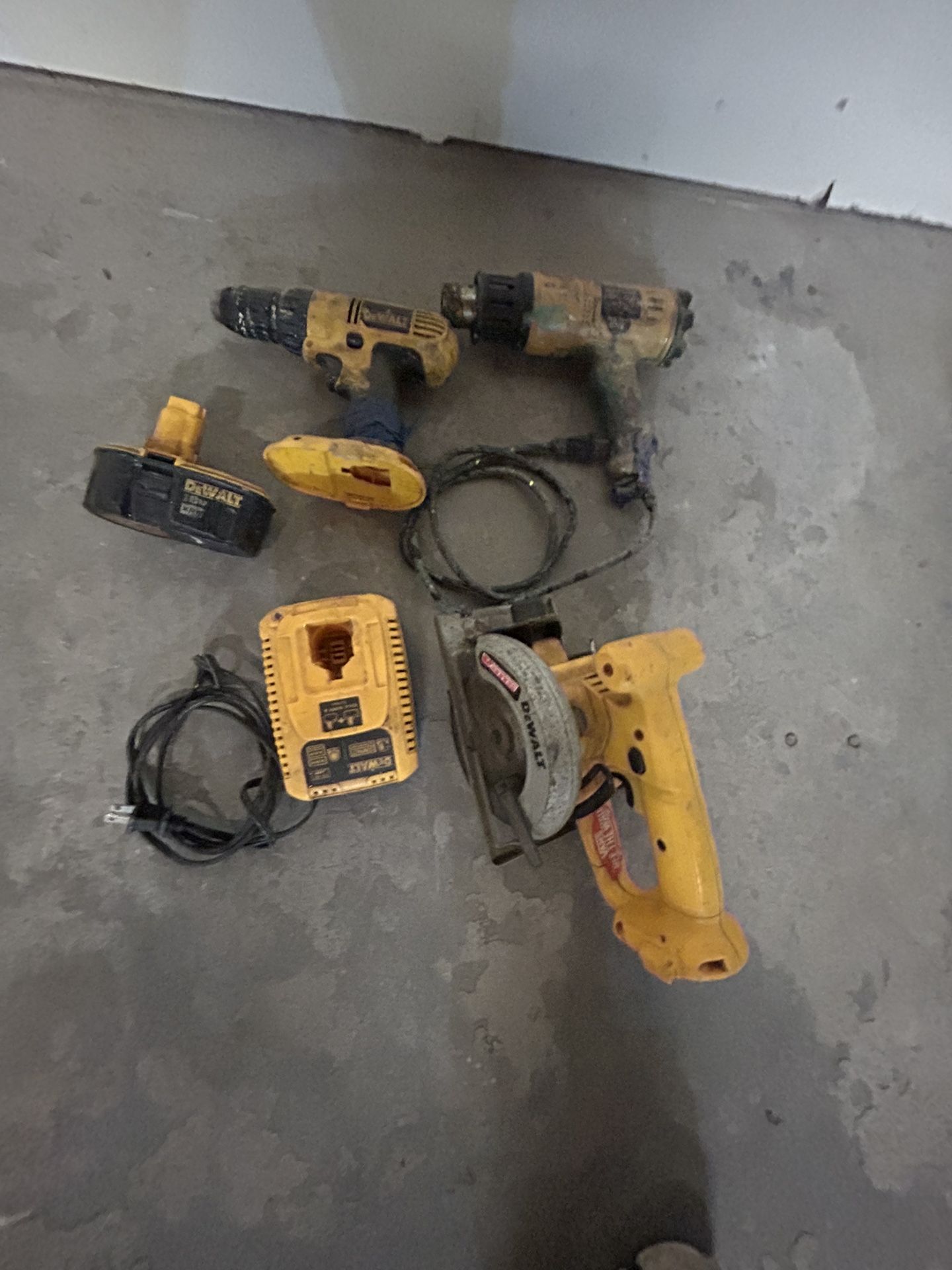 Dewalt Tool Set Up